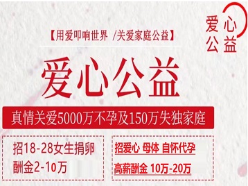 建水捐卵助孕生子 爱心志愿者招募